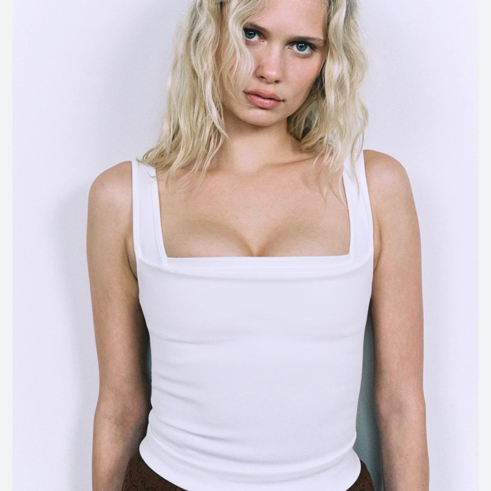 Miaou Luna Top in white